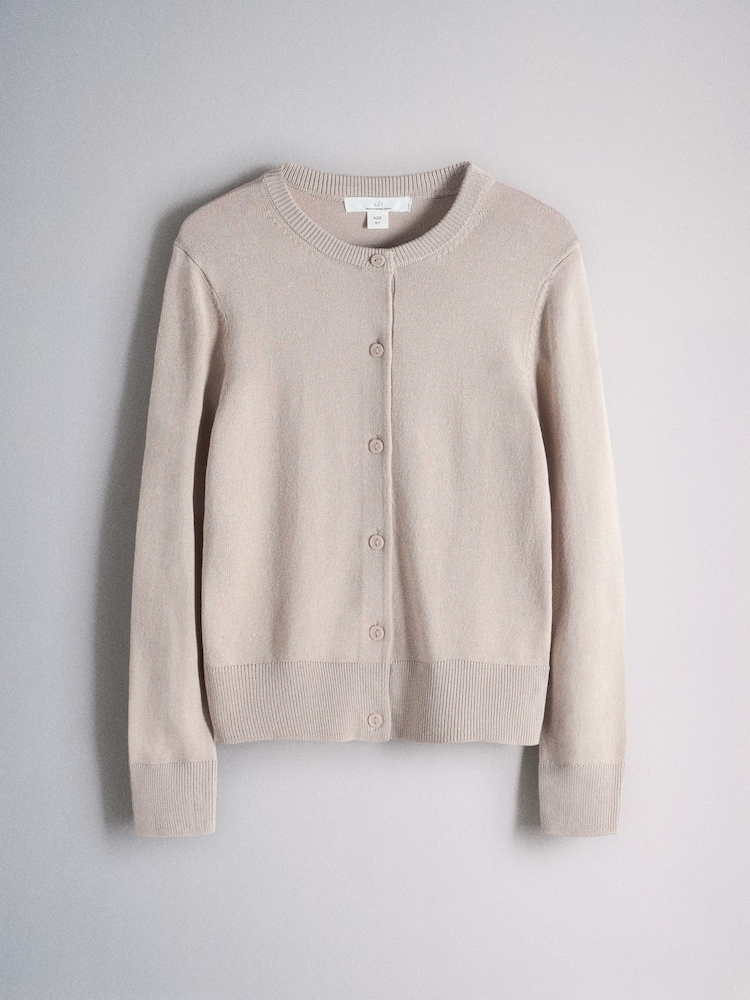 The Set 3 Pack Knitted Cardigans Pink/Cream/Brown - Image 2 of 6