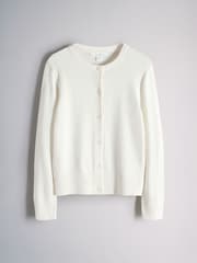 The Set 3 Pack Knitted Cardigans Pink/Cream/Brown - Image 3 of 6