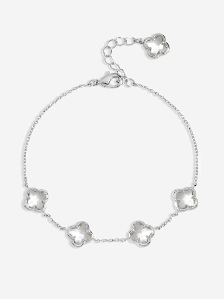 Inicio Crystal Clover Bracelet - Poșetă cadou - Imaginea 1 din 1