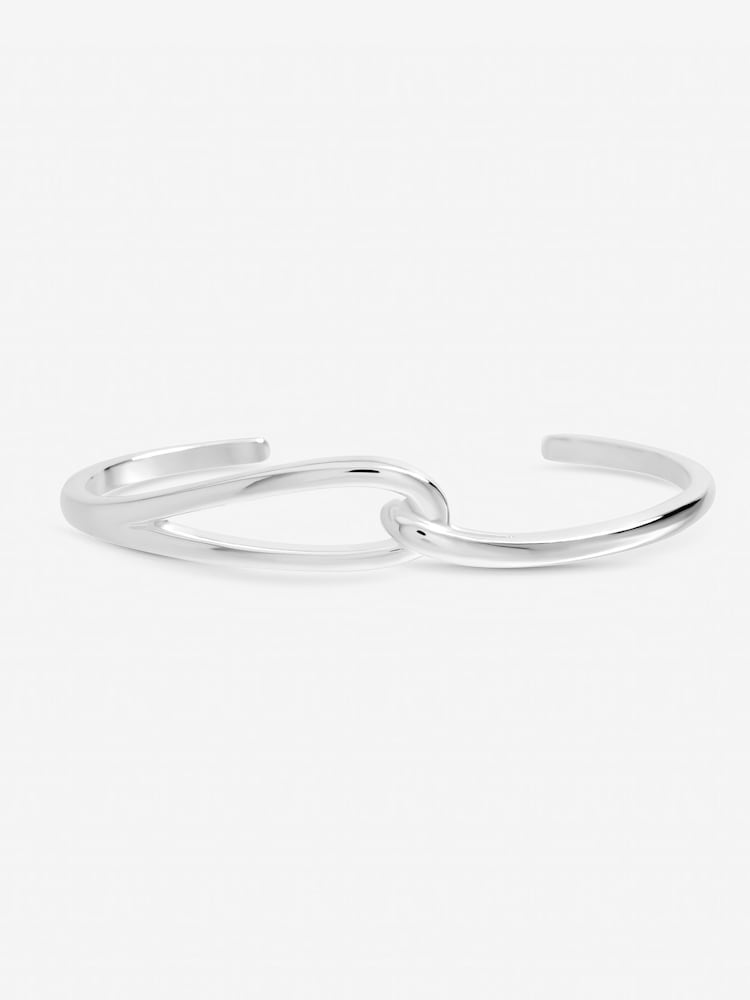 Inicio Polished Open Link Cuff - Pulseras ng Regalo - Larawan 1 ng 1