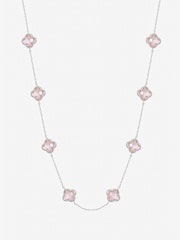Inicio Vintage Rose Clover Necklace - מעטפת מתנה - תמונה 1 מתוך 1