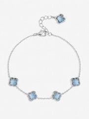 Inicio Light Sapphire Clover Bracelet Gift Bracelets - Slika 1 od 1