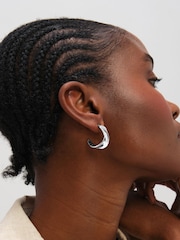 Inicio Large Polished Twist Hoops - Bild 2 von 2