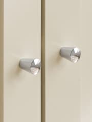 Birlea Cream Highgate 3 Door 2 Drawer Sideboard - Image 2 of 5