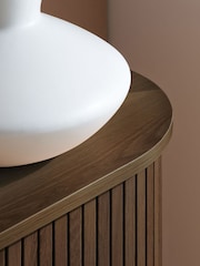 Birlea Walnut Axel 2 Door Fluted Sideboard - Image 6 of 9