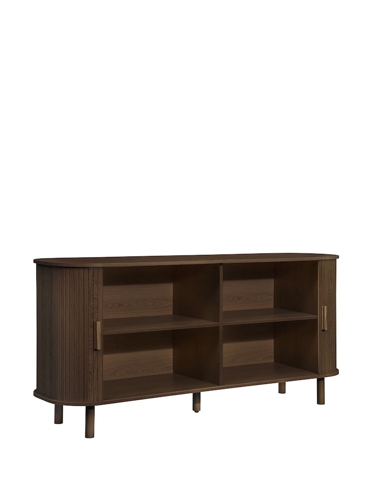 Birlea Walnut Axel 2 Door Fluted Sideboard - Image 9 of 9