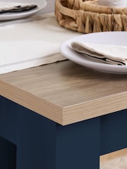 Birlea Navy Blue Highgate 2 Drawer Coffee Table - Image 3 of 5