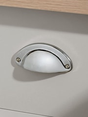 Birlea Grey Highgate 2 Door 2 Drawer Sideboard - Image 4 of 6