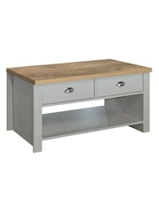 Birlea Grey Highgate 2 Drawer Coffee Table - Image 4 of 4