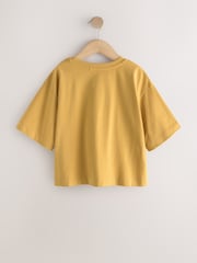 Ochre Soy Oversized Graphic Print T-Shirt (3-16yrs) - Image 6 of 8
