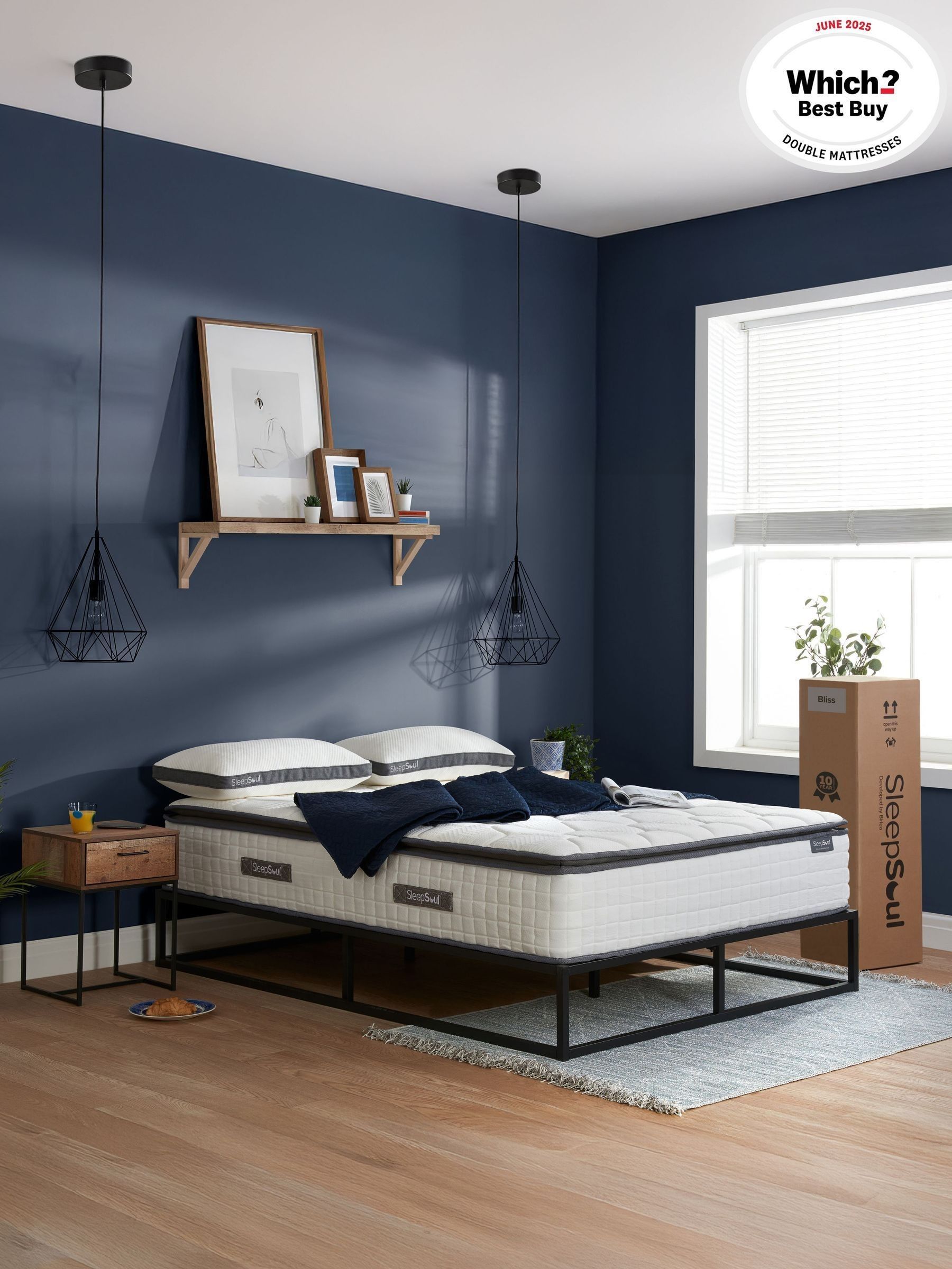 Sleepsoul Small Double Bliss Mattress - White - Image 8