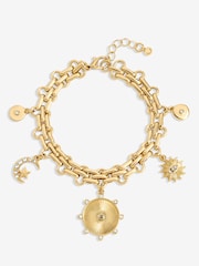 Mood Gold Tone Celestial Charm Bracelet - Image 1 of 1