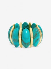 Mood Turquoise Statement Stretch Bracelet - Imagen 1 de 3