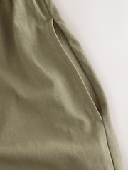 Khaki Jersey Balloon Leg Jumpsuit - Image 9 of 9