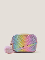 Monsoon Pink Quilted Rainbow Bag - Image 1 of 3