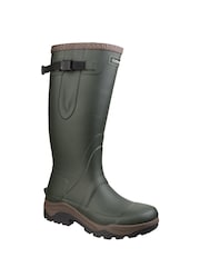 Cotswolds Green Compass Neoprene Rubber Wellingtons - Image 3 of 5