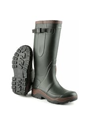 Cotswolds Green Compass Neoprene Rubber Wellingtons - Image 4 of 5