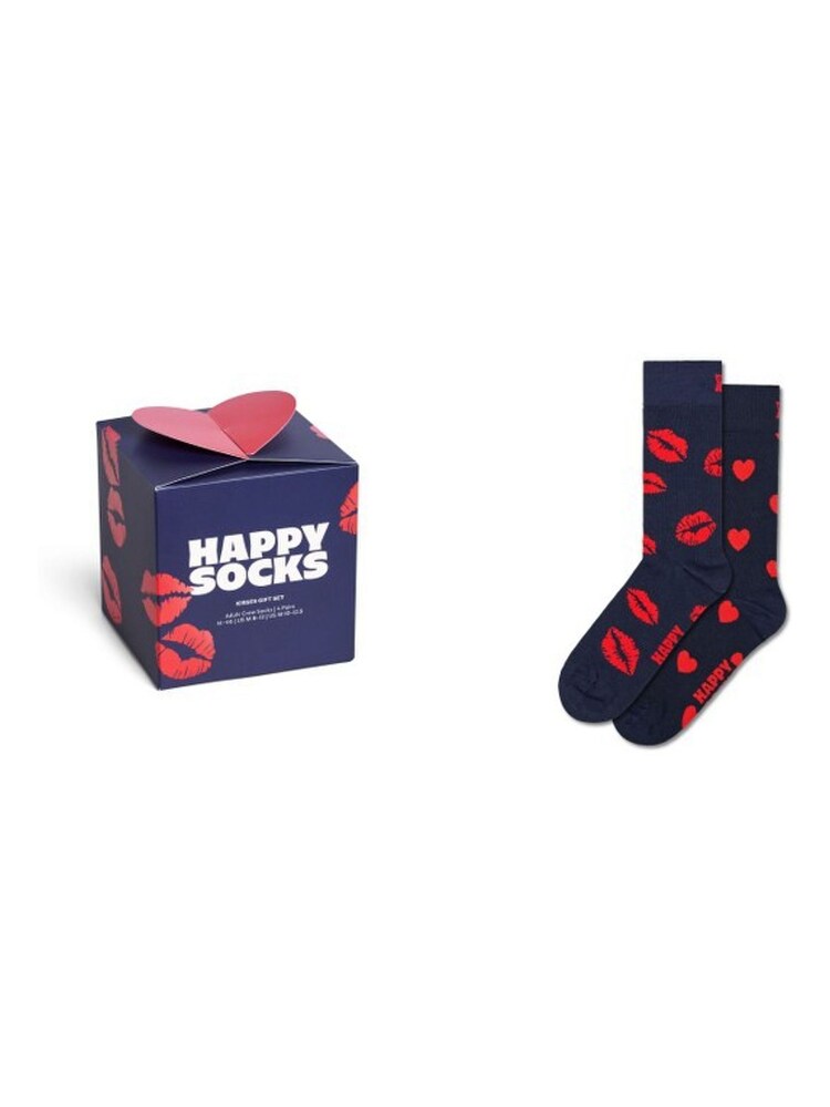 Happy Socks Blue Valentines Socks 2-Pack Gift Set - Image 5 of 5 Happy Socks Blue Valentines Socks 2-Pack Gift Set - Image 5 of 5