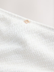 Cream Crinkle High Waist High Leg Bikini Bottom - Image 2 of 3