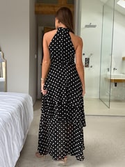 Girl In Mind Iris Halterneck Layered Maxi Dress - Image 2 de 6