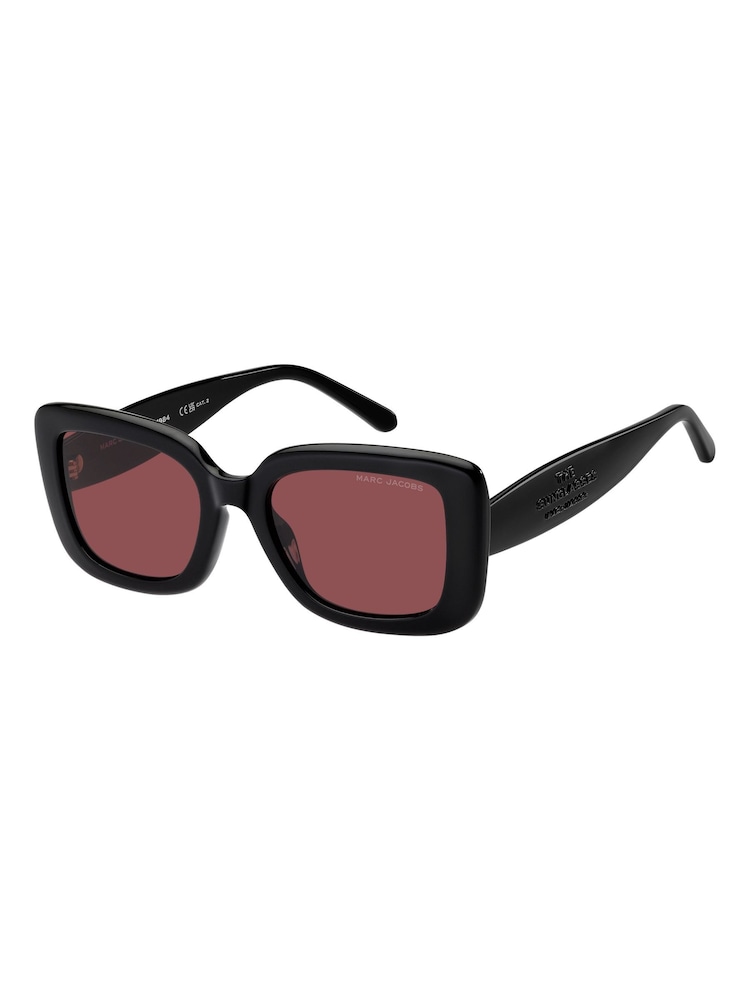 Marc Jacobs Black Square Sunglasses - Image 1 of 4 Marc Jacobs Black Square Sunglasses - Image 1 of 4