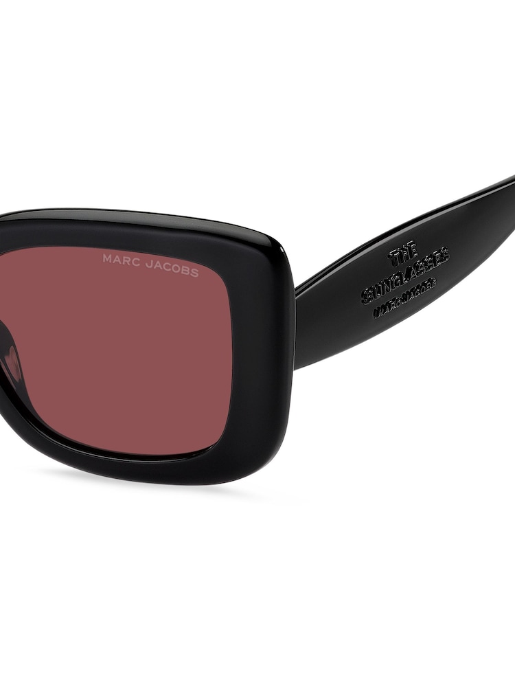 Marc Jacobs Black Square Sunglasses - Image 4 of 4 Marc Jacobs Black Square Sunglasses - Image 4 of 4