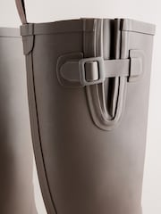 Chocolate Brown Chunky Knee High Wellies - Image 3 of 5
