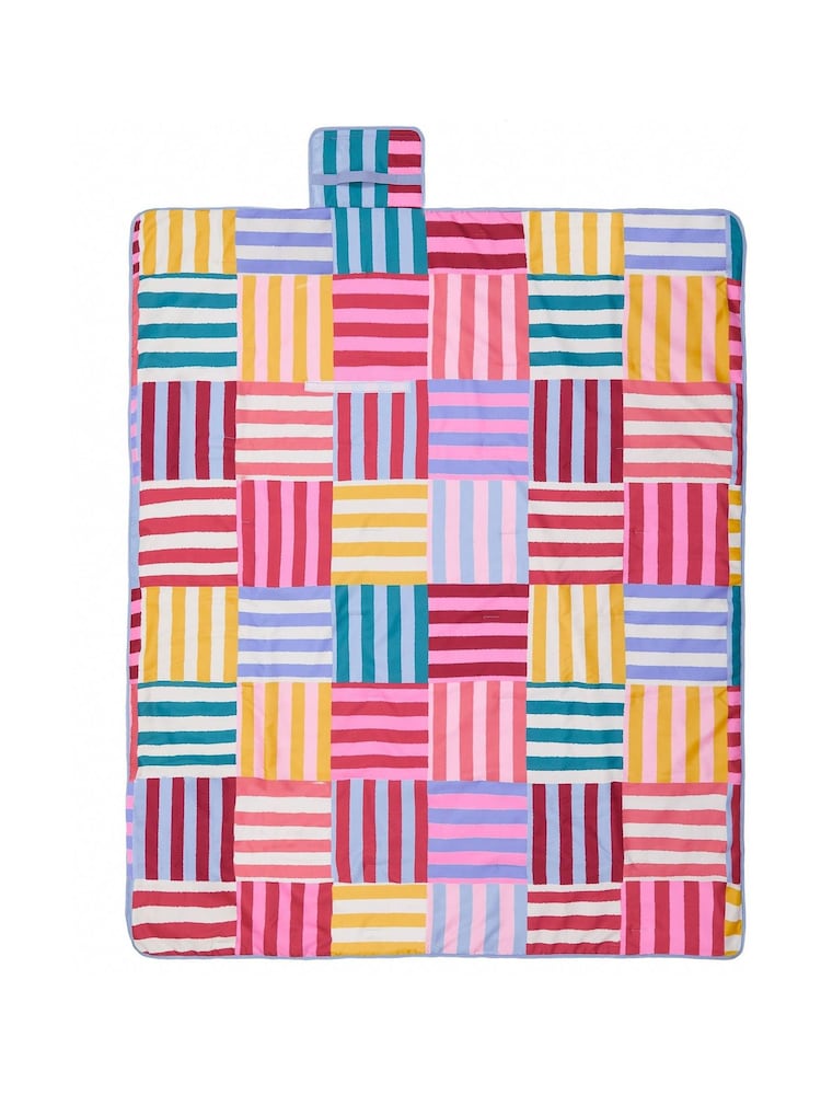 Furn Multicolour Ana Water-Resistant Outdoor Picnic Blanket - Image 5 of 5 Furn Multicolour Ana Water-Resistant Outdoor Picnic Blanket - Image 5 of 5