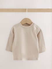 Grey Baby Long Sleeve T-Shirts 4 Pack (0mths-2yrs) - Image 2 of 10