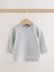 Grey Baby Long Sleeve T-Shirts 4 Pack (0mths-2yrs) - Image 3 of 10