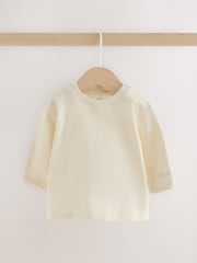 Grey Baby Long Sleeve T-Shirts 4 Pack (0mths-2yrs) - Image 4 of 10