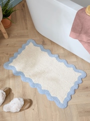Furn Lil Scallop Edge Bath Mat - Imagen 1 de 4