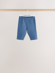 Blue/Neutral Baby Sweat Top and Wide Leg Joggers Set 6 Piece (0mths-2yrs) - Image 5 of 15