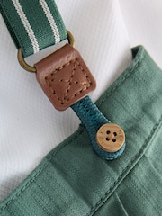 Berde - Pantalon at Braces ng Baby Shirt 4 Set (0buwan-2taon) - Larawan 5 ng 6