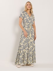 Long Tall Sally White Button Tassel Maxi Dress - Image 2 of 6
