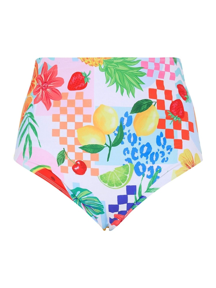 سروال داخلي بخصر مرتفع للغاية من Yours Curve - صورة 2 من 2