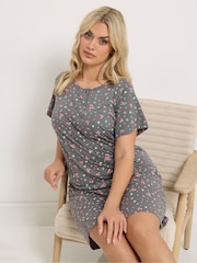 כותונת עם עיטור כפתורים של Yours Curve - תמונה 2 מתוך 4