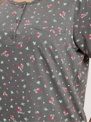 כותונת עם עיטור כפתורים של Yours Curve - תמונה 4 מתוך 4