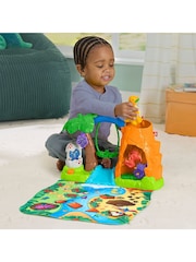 Mattel Games Little People Dinosaur Village & Playmat - Image 3 of 3