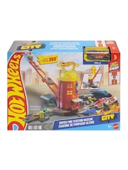 Mattel Games Hot Wheels City Super Fire Station - Image 1 of 1