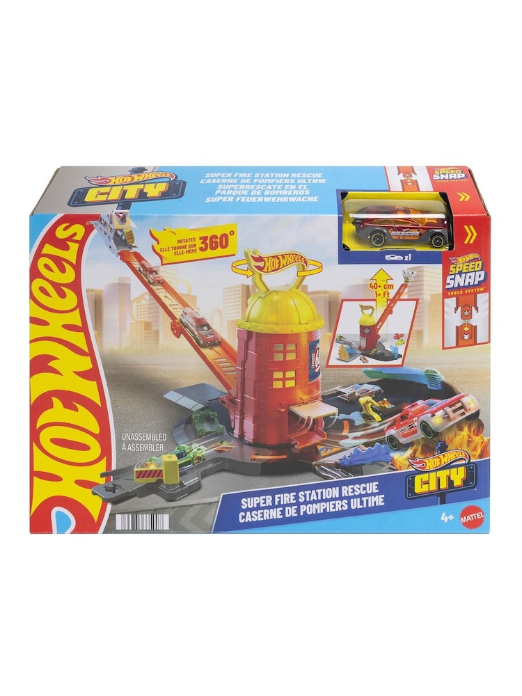 Mattel Games Hot Wheels City Super Fire Station - Image 1 of 1