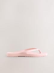 Blush Pink Standard Fit Flexi Comfort Flip Flops - Image 2 of 5