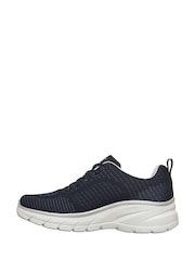 Skechers Blue Fashion Fit 2.0 Trainers - Image 2 of 4