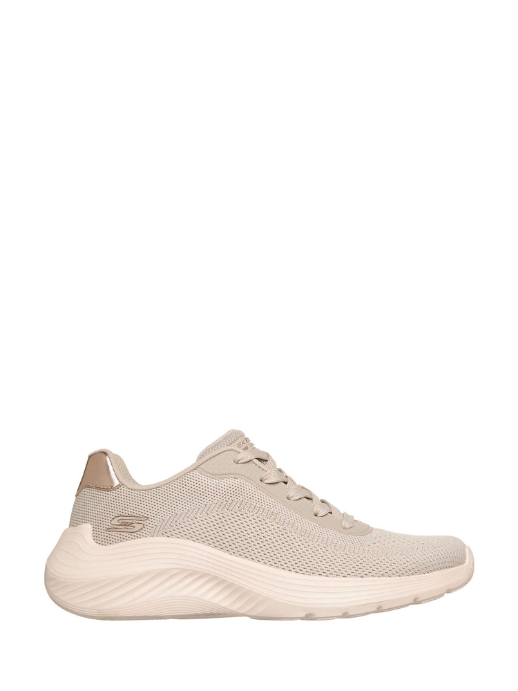 Skechers White Bobs Squad Waves Current Look Trainers - Image 2 of 4 Skechers White Bobs Squad Waves Current Look Trainers - Image 2 of 4