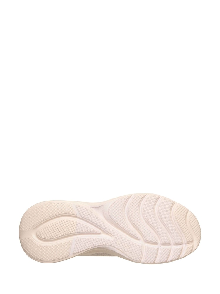 Skechers White Bobs Squad Waves Current Look Trainers - Image 4 of 4 Skechers White Bobs Squad Waves Current Look Trainers - Image 4 of 4