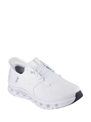 Skechers White Glide-Step Pro Trainers - Image 1 of 4