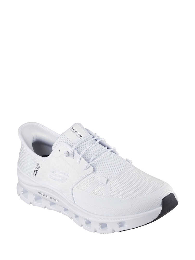 Skechers White Glide-Step Pro Trainers - Image 1 of 4 Skechers White Glide-Step Pro Trainers - Image 1 of 4