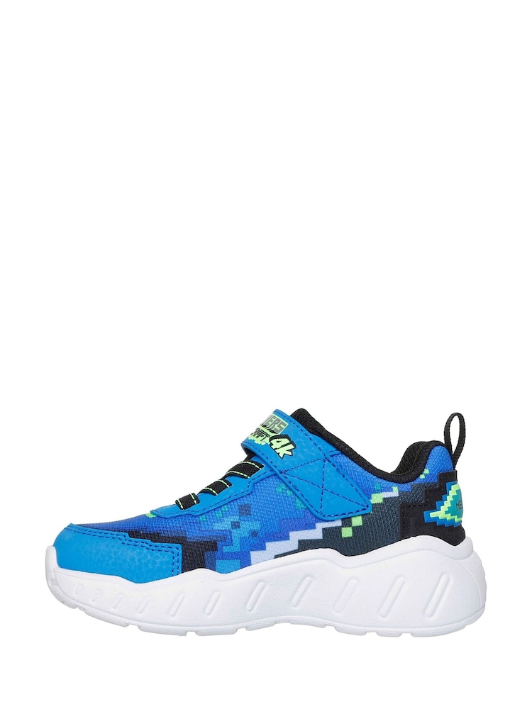 Skechers Blue Mega Scene Trainers - Image 2 of 4 Skechers Blue Mega Scene Trainers - Image 2 of 4