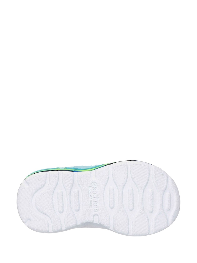 Skechers Blue Mega Scene Trainers - Image 4 of 4 Skechers Blue Mega Scene Trainers - Image 4 of 4