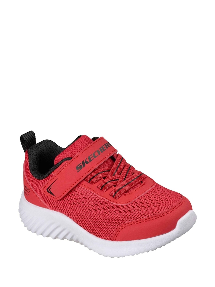 Skechers Red Bounder Techrox Trainers - Image 1 of 4 Skechers Red Bounder Techrox Trainers - Image 1 of 4